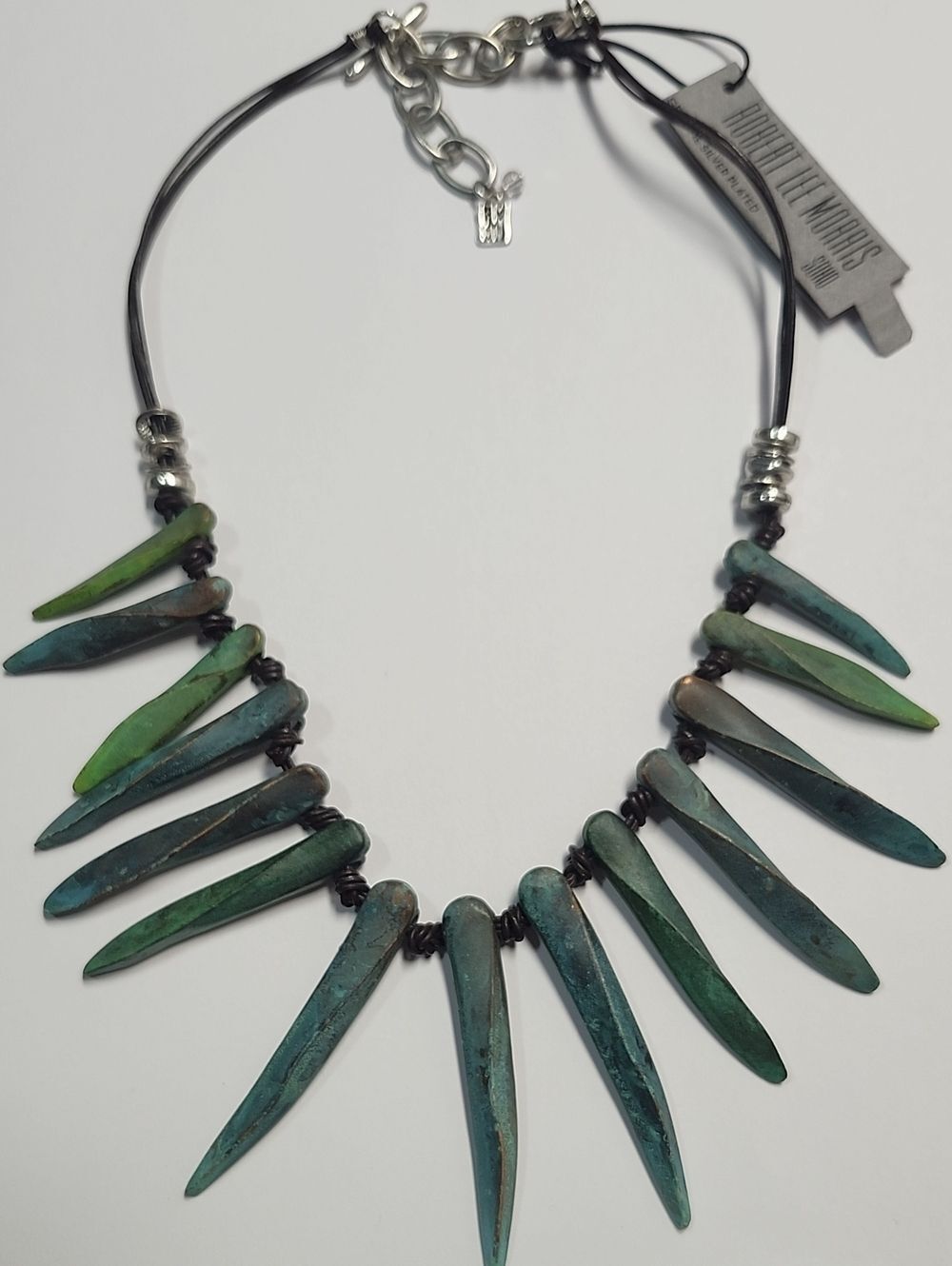 Robert Lee Morris Rlm Soho Necklace Genuine Silver Plated